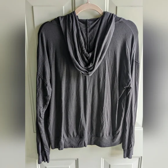 Magnolia Women's Gray Lightweight Homebody Pullover Hoodie - Picture 4 of 4